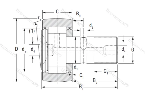 Подшипник NUKR 62 2SK от производителя  KOYO