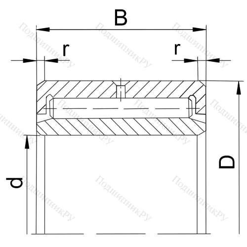 Подшипник NAV 4003 (4074103 ГОСТ) в Махачкале