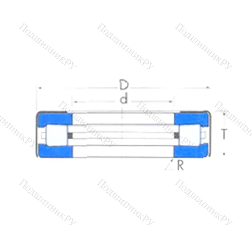 Подшипник роликовый упорный T 149 от производителя  TIMKEN