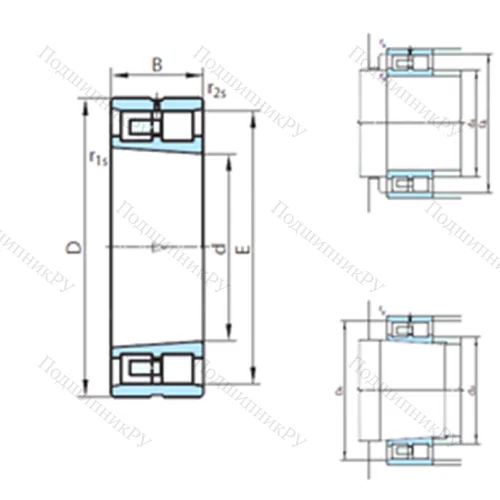Подшипник роликовый радиальный NN 3088K