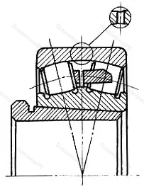 Подшипник  73613 (22314K+AH 2314) 