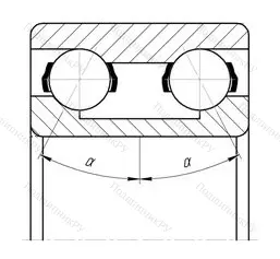 Подшипник  3203 (3056203) размер 17x40x17,5 от производителя  SKF Подшипник  3203 (3056203) размер 17x40x17,5 от производителя  SKF