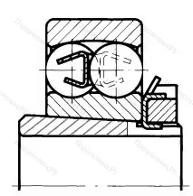 Модификация подшипника 2В0-11210К1 размер 50x100x21/37