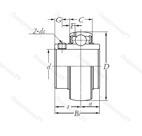 Корпусный подшипник  UCX 06 в Махачкале