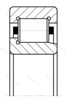 Подшипник NJ 224ECMA размер 120x215x40 от производителя  SKF