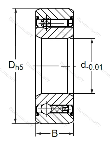 Подшипник обгонной муфты  CSK 30 2RS в Махачкале