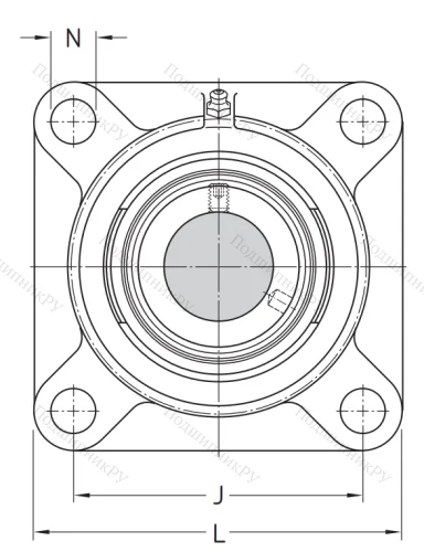 Подшипниковый корпус FY 511 M в Махачкале