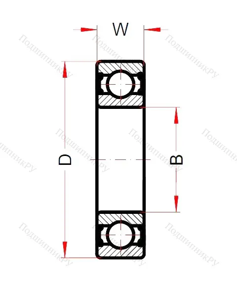 Высокотемпературный  подшипник 6005 BHTS ZZ C 4 220°-250° BA 55