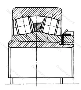 Подшипник  353509 (22210K+H 310) 