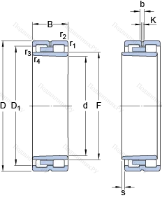 Подшипник NNU 4921 BK/SPW 33