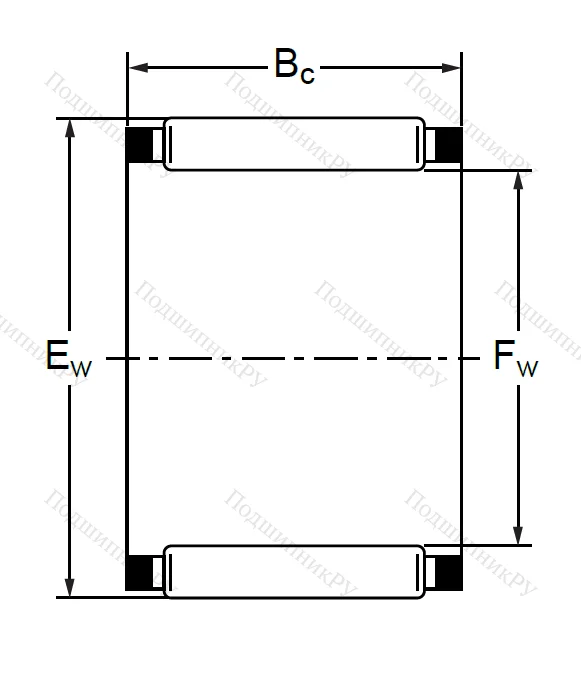 Подшипник K 45x53x28 в Махачкале
