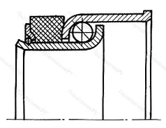 Модификация подшипника 8-836906 размер 28x42/44x26 от производителя  ГПЗ-1 Модификация подшипника 8-836906 размер 28x42/44x26 от производителя  ГПЗ-1