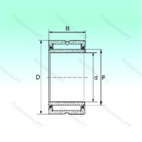 Подшипник игольчатый радиальный NA 4836