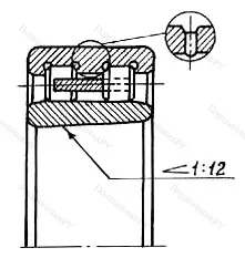 Подшипник  4162930 (NNU 4930K) размер 150x210x60 от производителя  ГПЗ-23 Подшипник  4162930 (NNU 4930K) размер 150x210x60 от производителя  ГПЗ-23