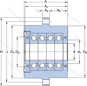 Подшипник FBSA 204/QBC