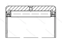 Подшипник  4354848 размер 265x300x60 от производителя  ГПЗ-24