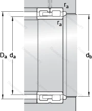 Подшипник NNU 4992 B/SPW 33