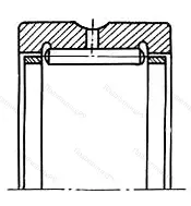 Подшипник  4254114 размер 88x110x40 от производителя  ГПЗ-11