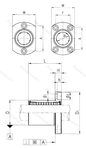 Подшипник LMH 30 UU в Махачкале