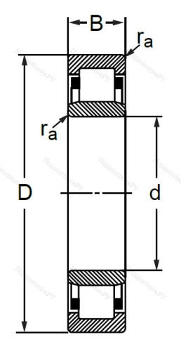 Цилиндрический роликовый подшипник 32415 Л (NU 415 M) в Махачкале Цилиндрический роликовый подшипник 32415 Л (NU 415 M) в Махачкале