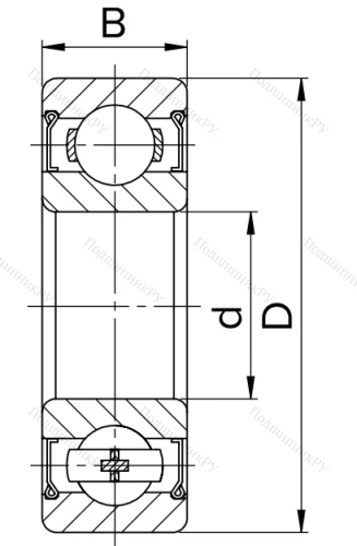 Миниатюрный шариковый подшипник 80024 T (624 ZZT) в Махачкале Миниатюрный шариковый подшипник 80024 T (624 ZZT) в Махачкале