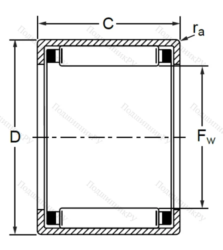 Подшипник HK 1816 AS 1 в Махачкале