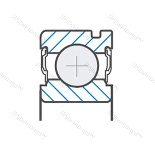 Подшипник шариковый радиальный 800738 от производителя  FAG Подшипник шариковый радиальный 800738 от производителя  FAG