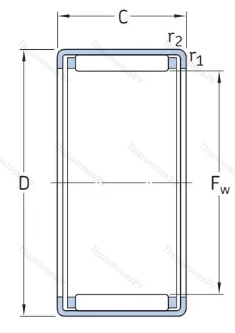 Подшипник 942/30 (HK 303824) в Махачкале