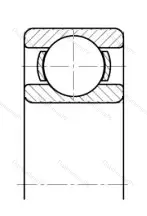 Модификация подшипника 6-812Е размер 60x80x13