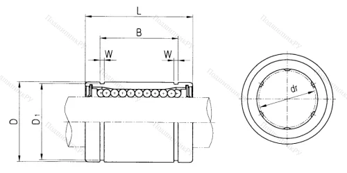 Подшипник LM 16 UU в Махачкале