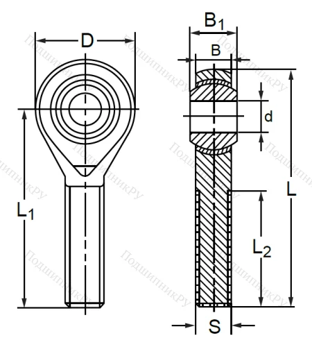 Шарнирная головка POS 25/A в Махачкале