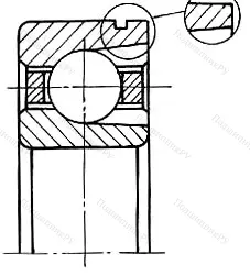 Подшипник  412N (170412) размер 60x150x35 от производителя  SKF Подшипник  412N (170412) размер 60x150x35 от производителя  SKF