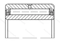 Подшипник  4344918 размер 90x125x35 от производителя  ГПЗ-27