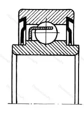 Подшипник  1280912 размер 60x85x11/13