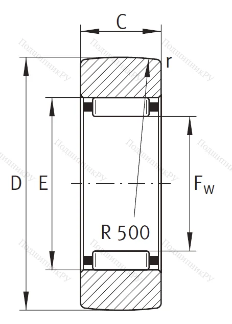 Подшипник RSTO 17
