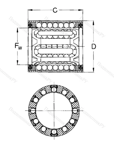 Подшипник LBBR 14-2LS в Махачкале