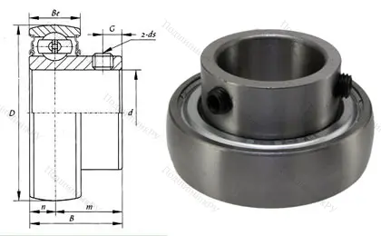 Корпусный подшипник SB 207 в Махачкале