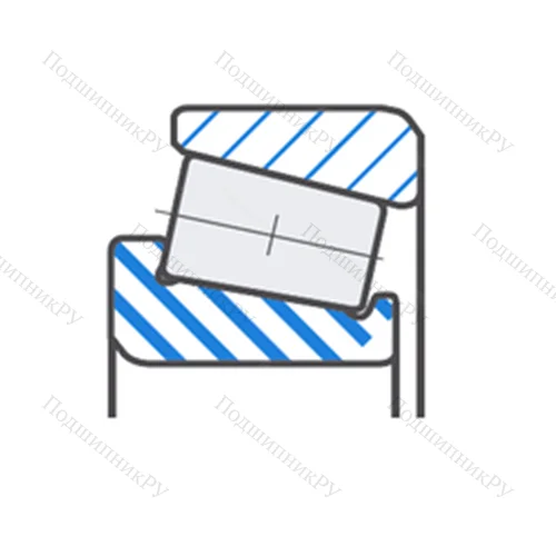 Подшипник роликовый радиально-упорный ET-HM 88542/HM 885#08 от производителя  NTN Подшипник роликовый радиально-упорный ET-HM 88542/HM 885#08 от производителя  NTN