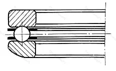 Подшипник  53211 (28211) размер 55x90x27,4 от производителя  SKF Подшипник  53211 (28211) размер 55x90x27,4 от производителя  SKF