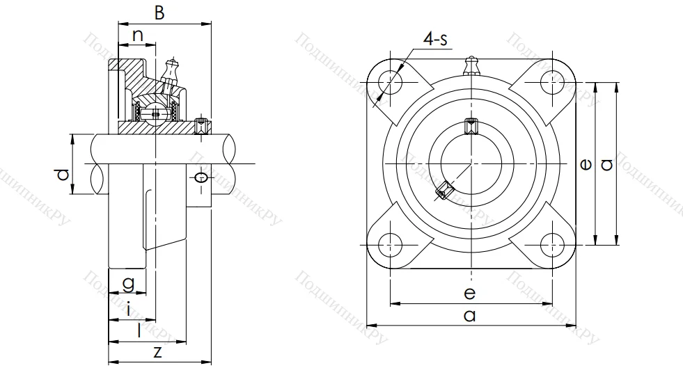 Подшипниковый узел UCF 210 Q в Махачкале