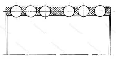 Подшипник 61908T/P 4 размер 40x62x12