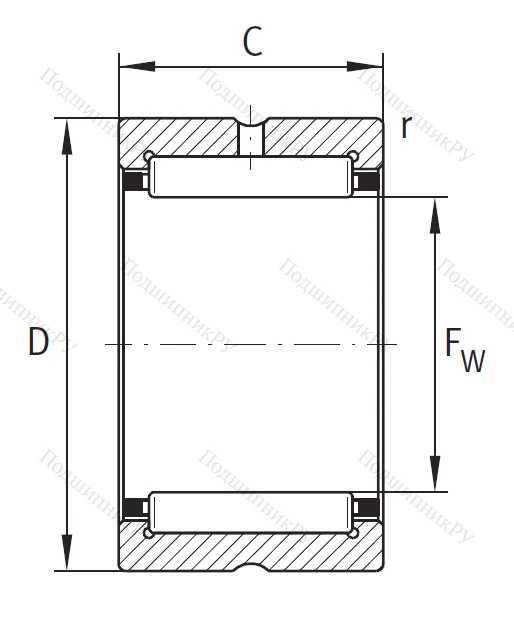 Игольчатый подшипник