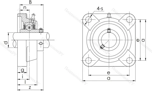 Подшипниковый корпус  F 205 в Махачкале