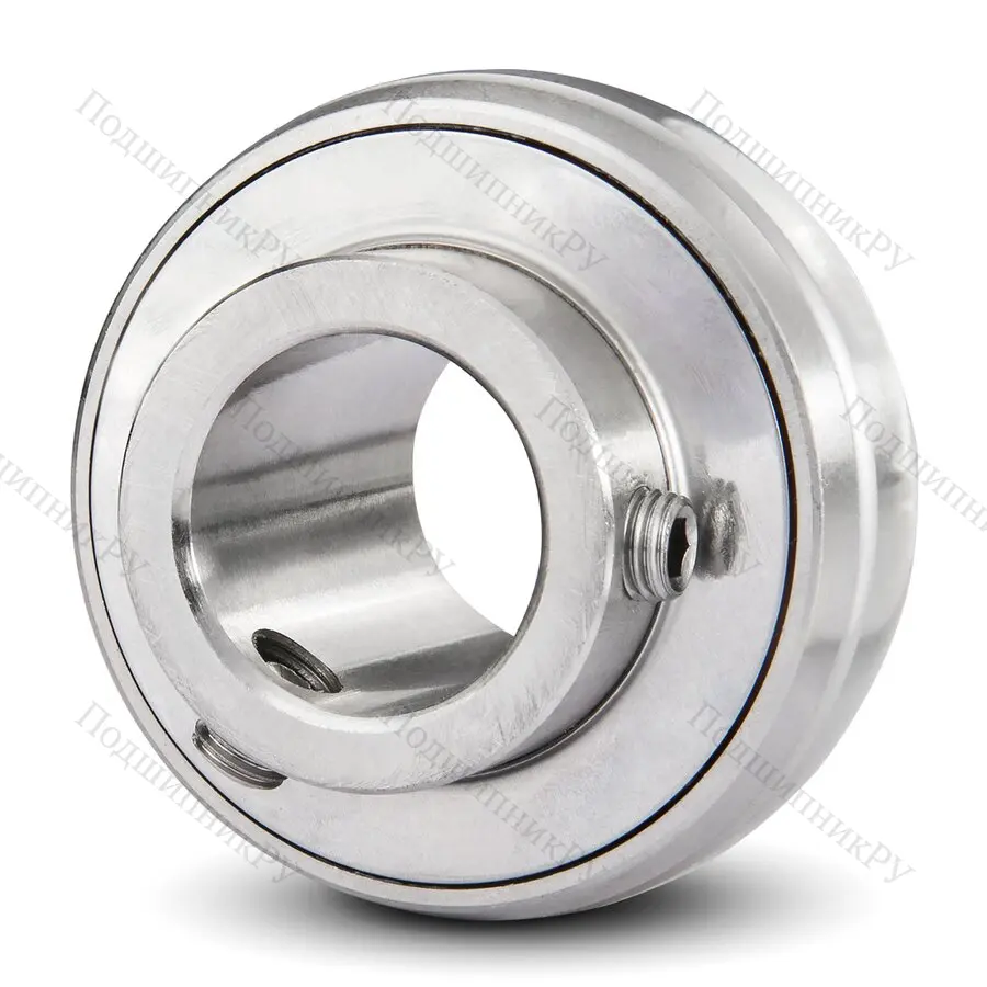 Радиальный шарикоподшипник из нержавеющей стали SS UC 201 - Вал 12мм