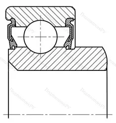 Модификация подшипника 6-520907 размер 37x62x21
