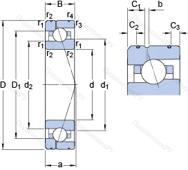 Подшипник 7022 ACE/HCP 4AL 1 в Махачкале