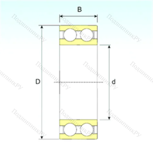 Подшипник шариковый радиальный 4209 ATN 9