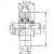 Подшипниковый узел UCT 204 - Вал: 20 мм