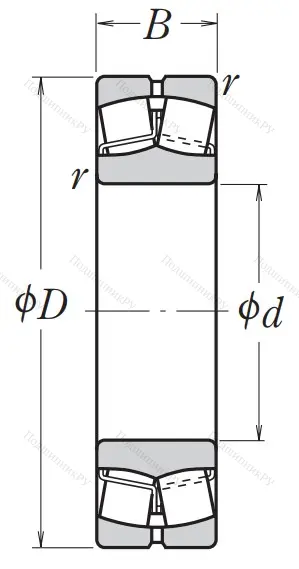 Сферический роликовый подшипник