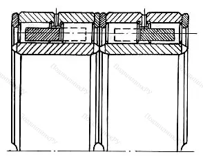 Модификация подшипника 60-262780ХМУ2 размер 400x560x365 от производителя  ГПЗ-9 Модификация подшипника 60-262780ХМУ2 размер 400x560x365 от производителя  ГПЗ-9